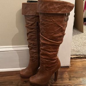 Jessica Simpson over the knee boots